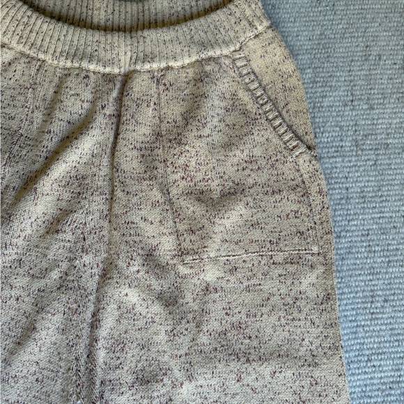 Free People Speckled Knit Set in Beige and Red - Picture 7 of 16